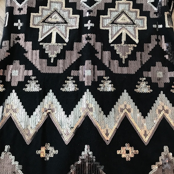 Express Black Sequin Mini Dress | Bodycon | Size S/P | Excellent Condition - Picture 12 of 12